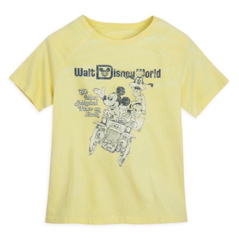 Yellow Walt Disney World Graphic T-Shirt